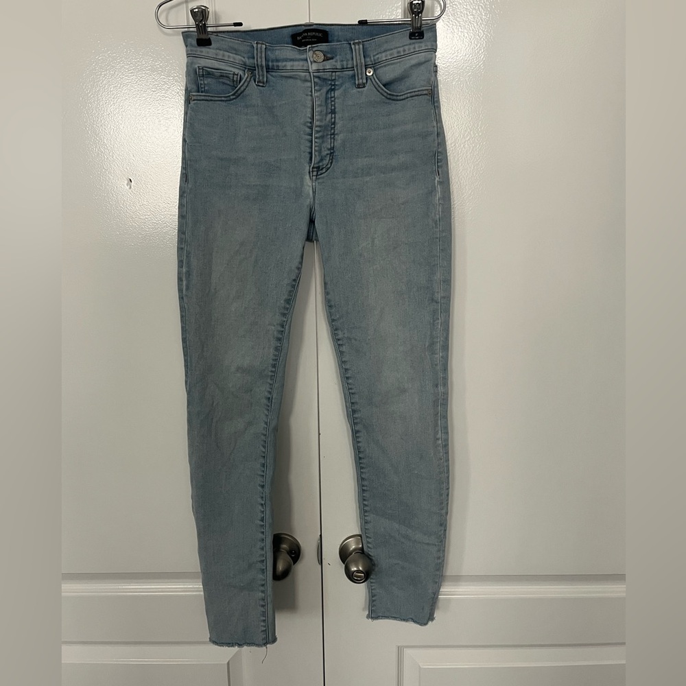Banana Republic Women's Light Blue Skinny Jeans